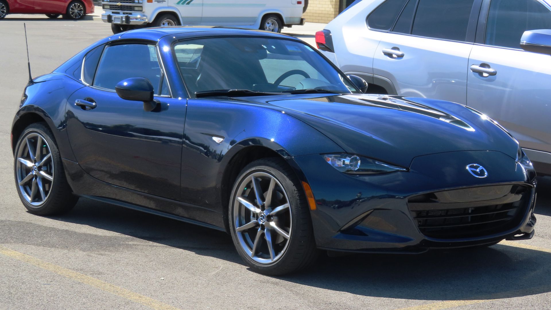 File:2021 Mazda MX-5 Miata RF Grand Touring, front right, 06-15-2024.jpg