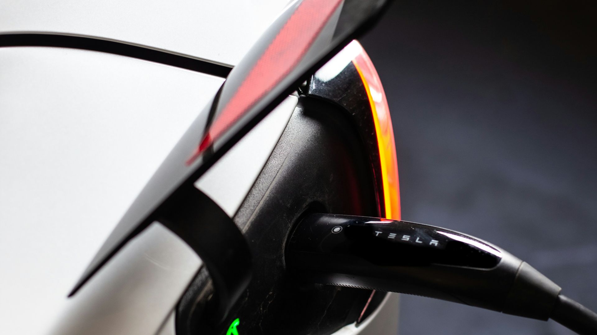 a close up of a car's rear view mirror