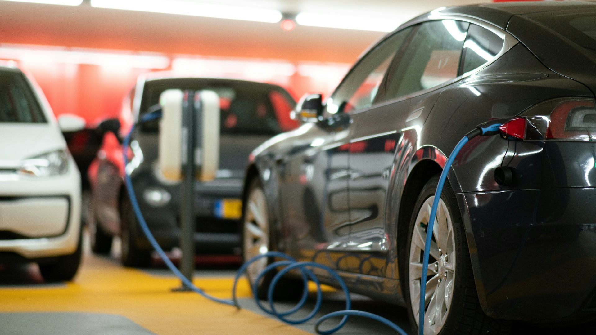 black and silver car on parking lot