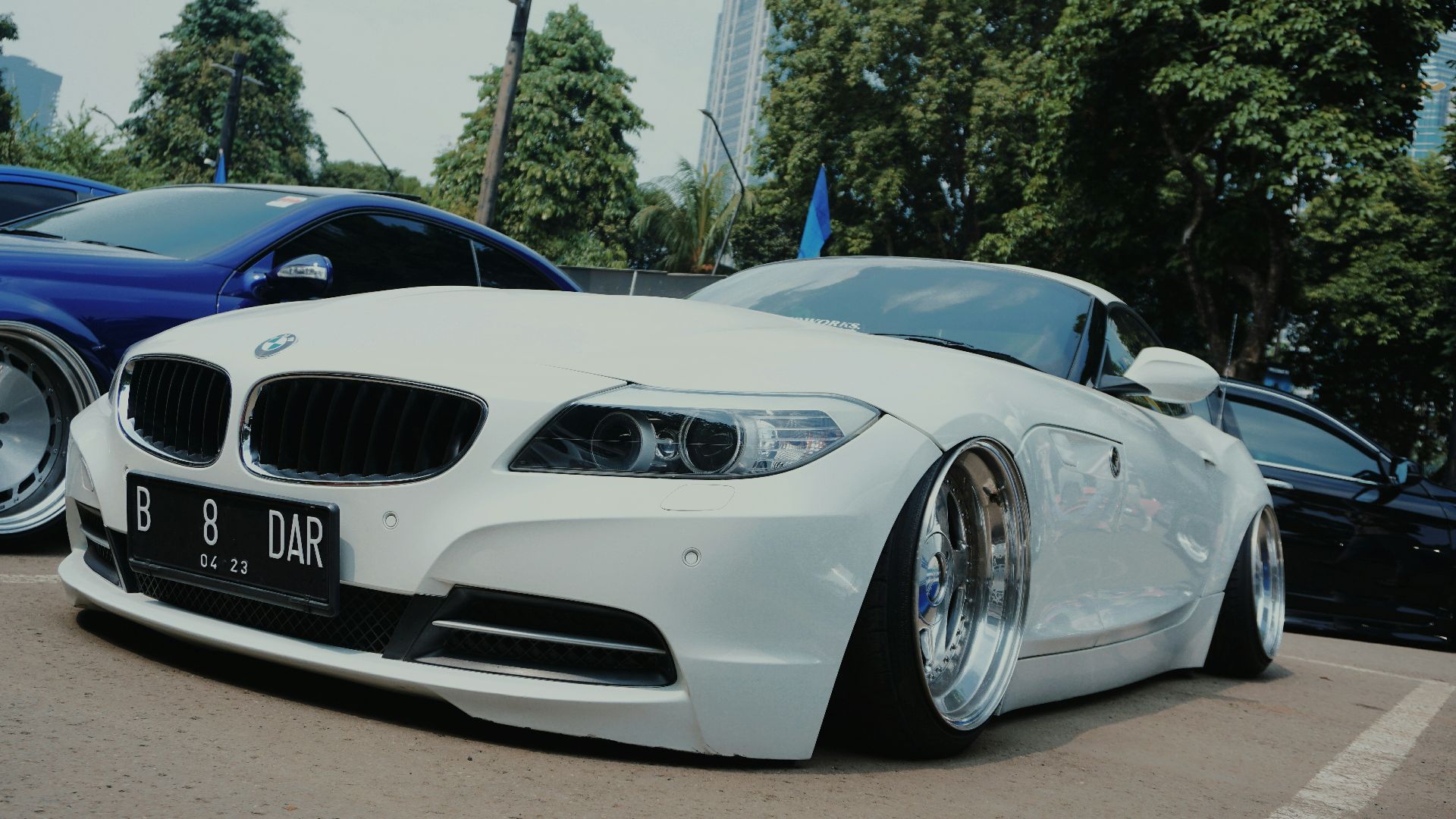 white bmw m 3 coupe