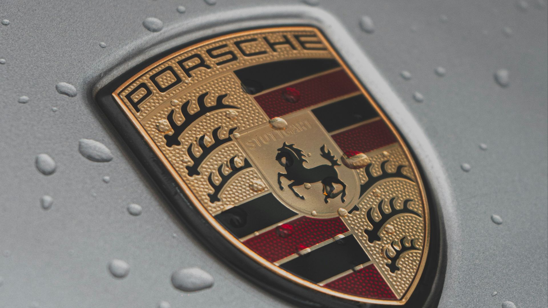 gold and red heart emblem