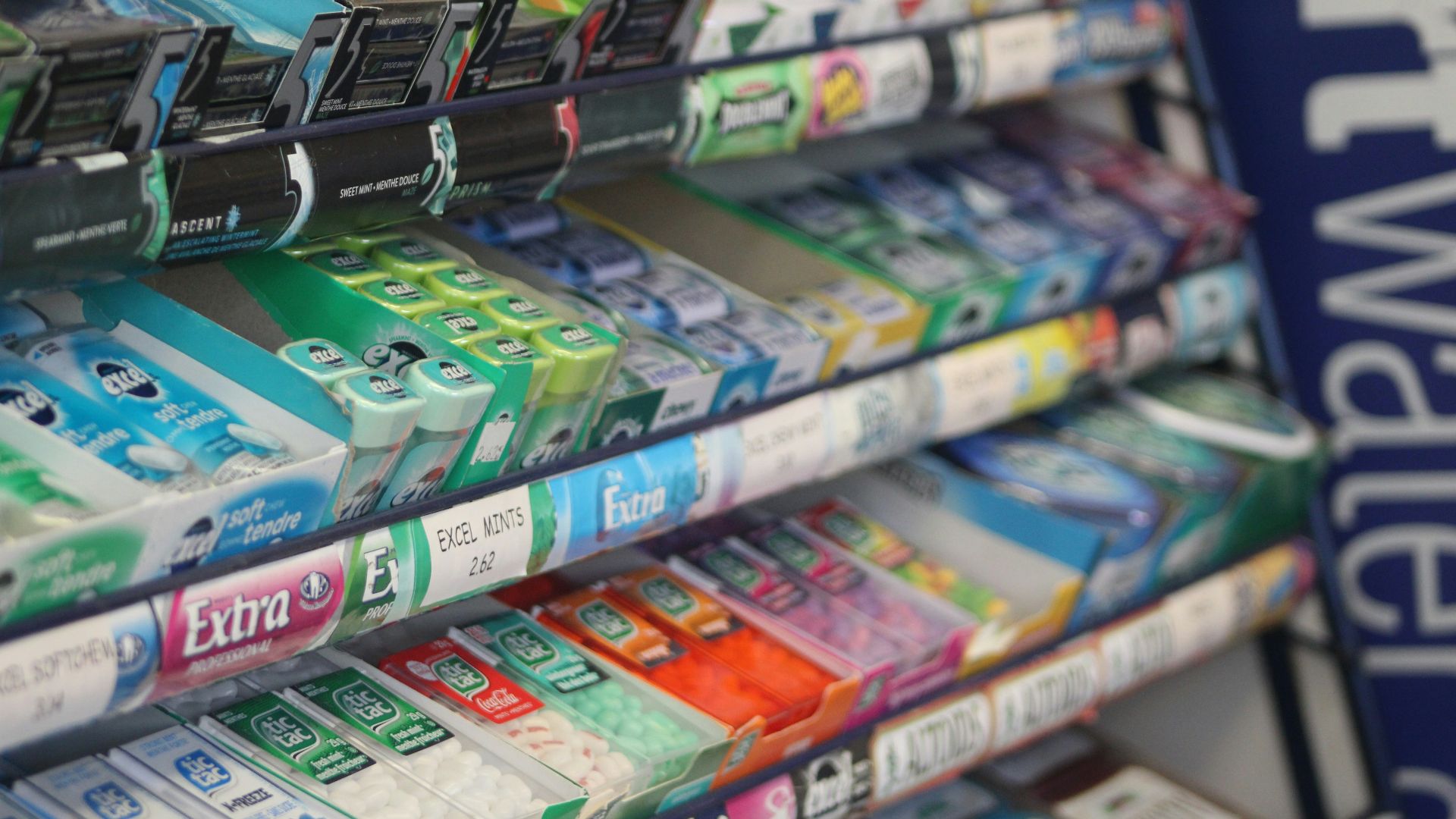 green and white labeled pack