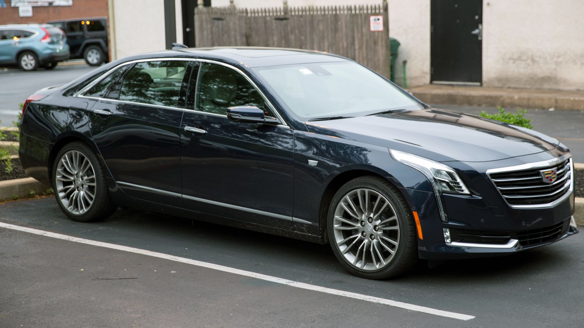 File:2018 Cadillac CT6 Premium Luxury AWD Super Cruise, front right.jpg