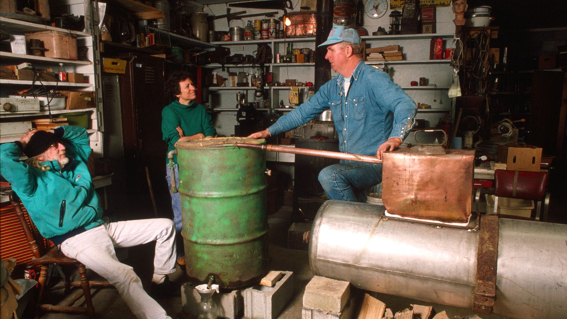 File:Former moonshiner John Bowman explaining the workings of a moonshine still American Folklife Center.jpg