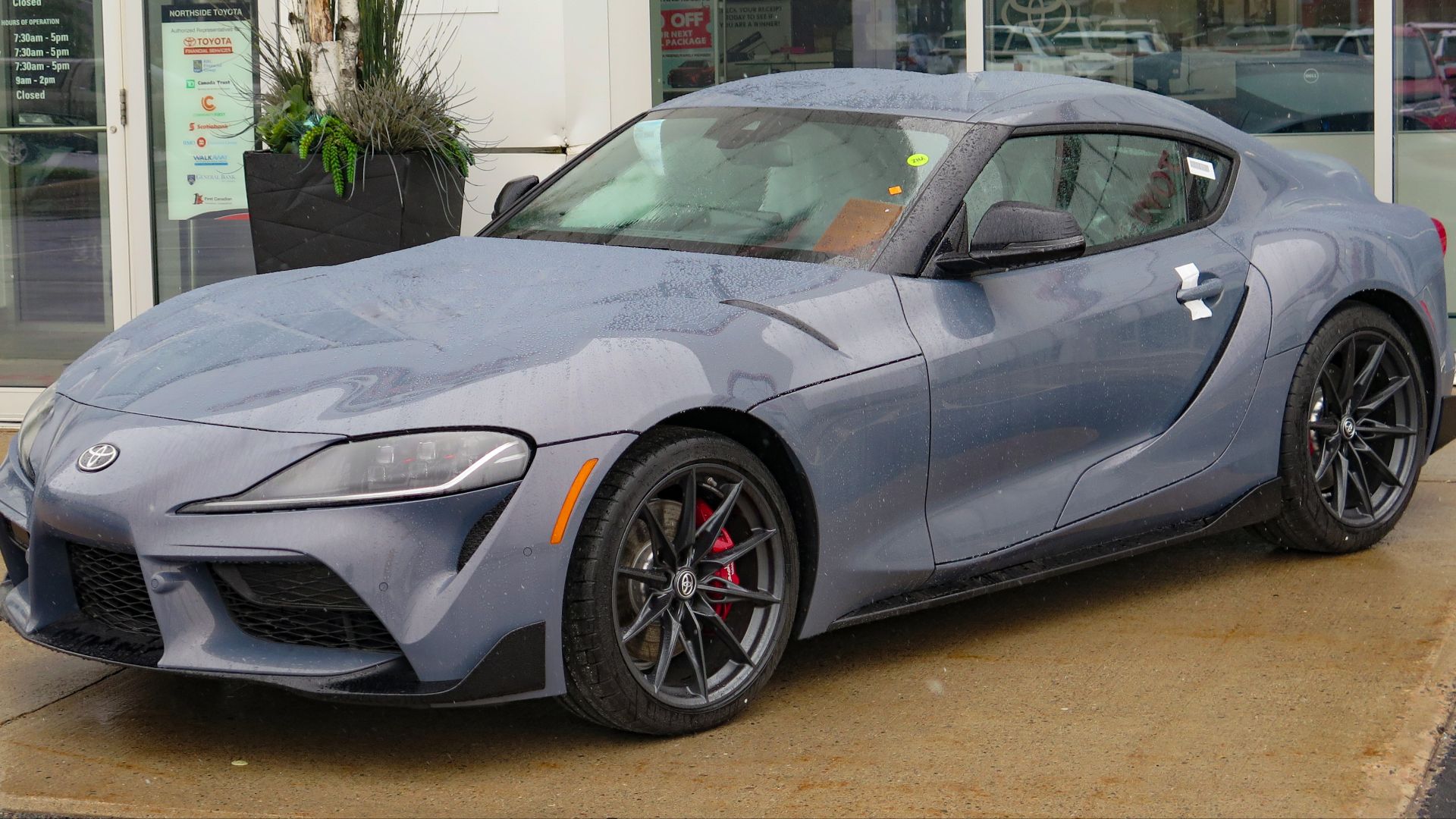 File:2023 Toyota GR Supra 3.0 in Cu Later, Front Left, 04-23-2023.jpg