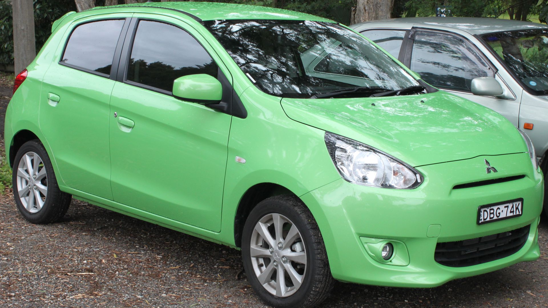 File:2015 Mitsubishi Mirage (LA MY15) LS hatchback (22644970463).jpg
