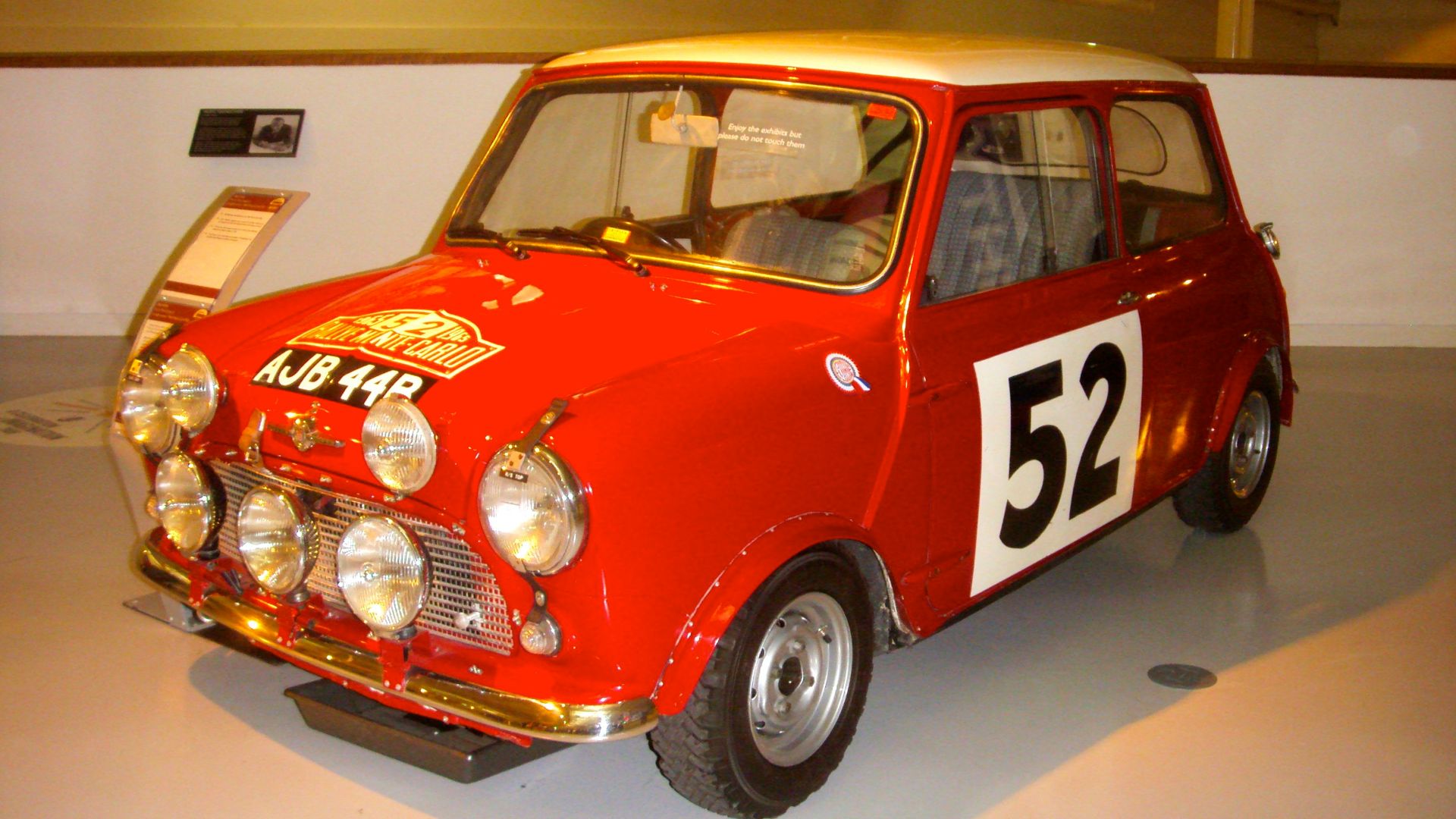 File:1964 Morris Mini-Cooper Monte Carlo (AJB 44B) Heritage Motor Centre, Gaydon.jpg