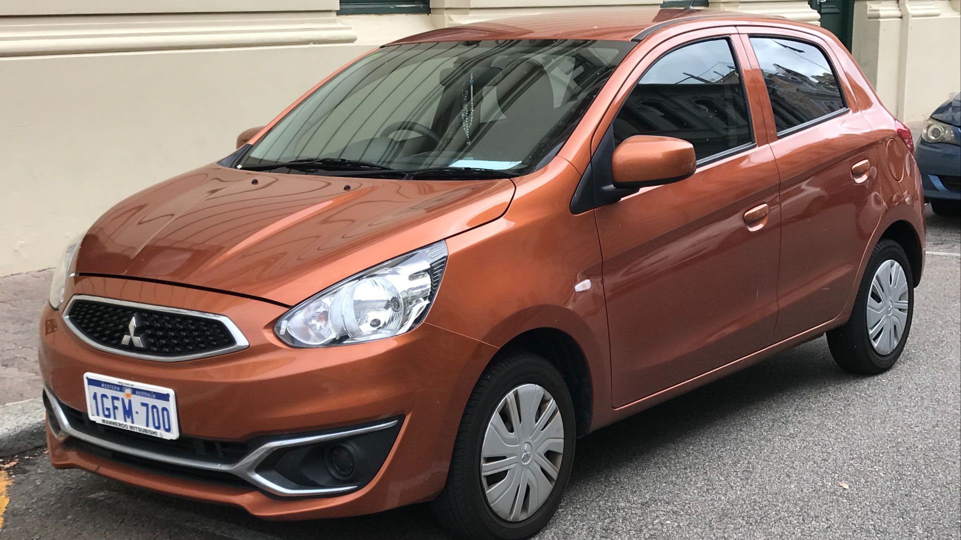 File:2017 Mitsubishi Mirage (LA MY17) ES hatchback (2018-04-24) 01.jpg