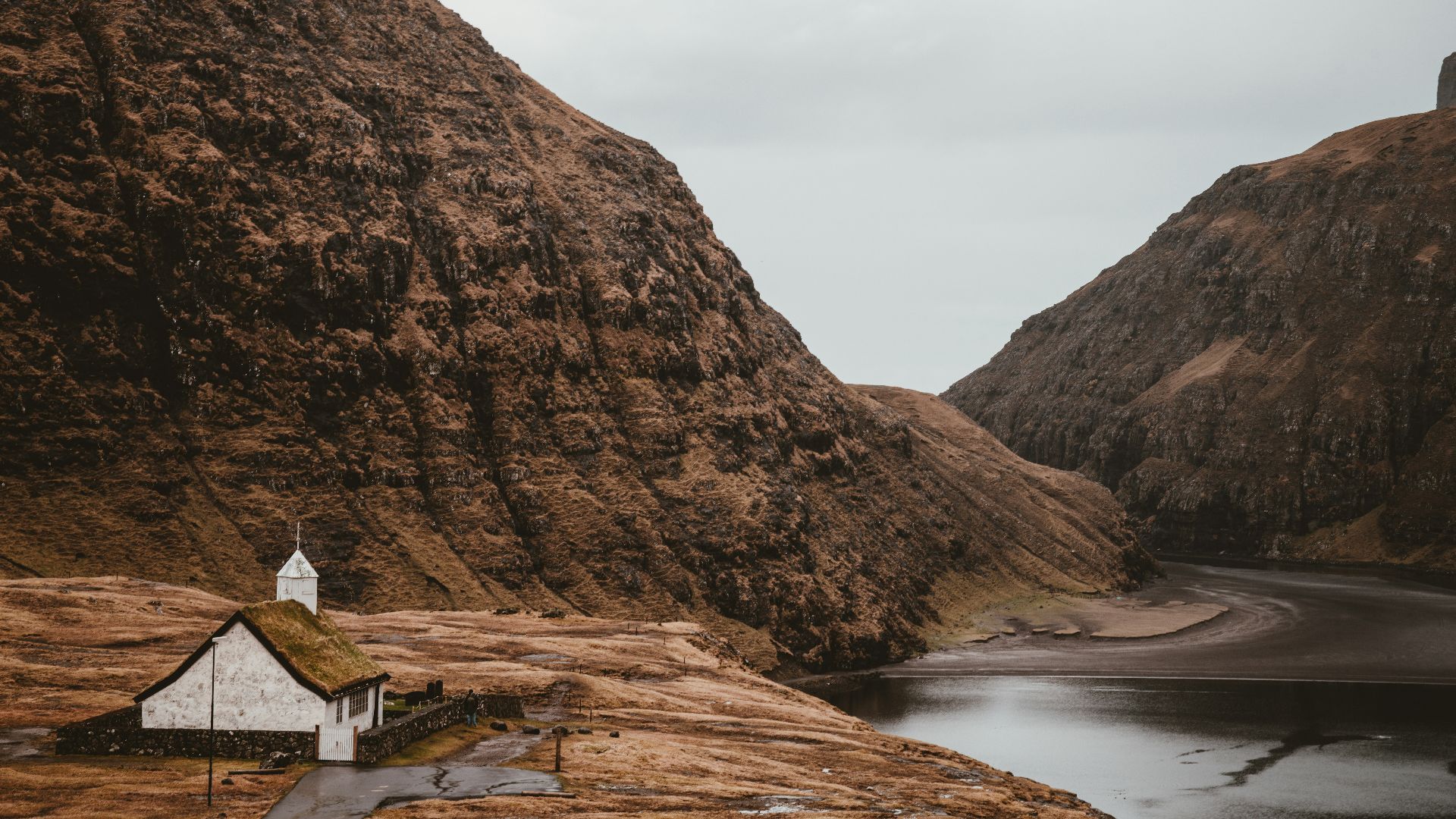 landscape photography of mountains