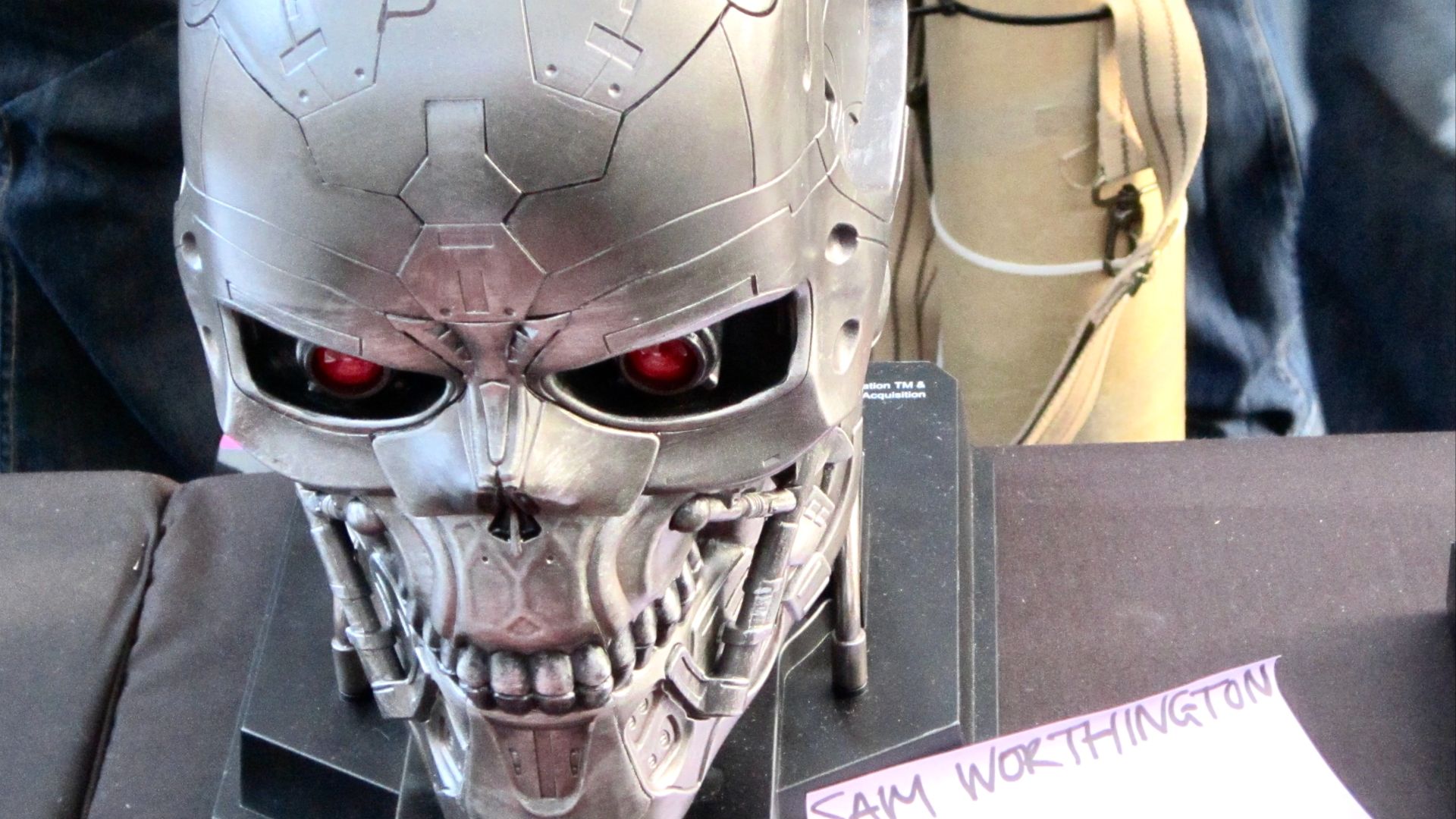 File:Terminator Skull Head Bust from Terminator Salvation, Earls Court, London (Ank Kumar, Infosys Limited).jpg