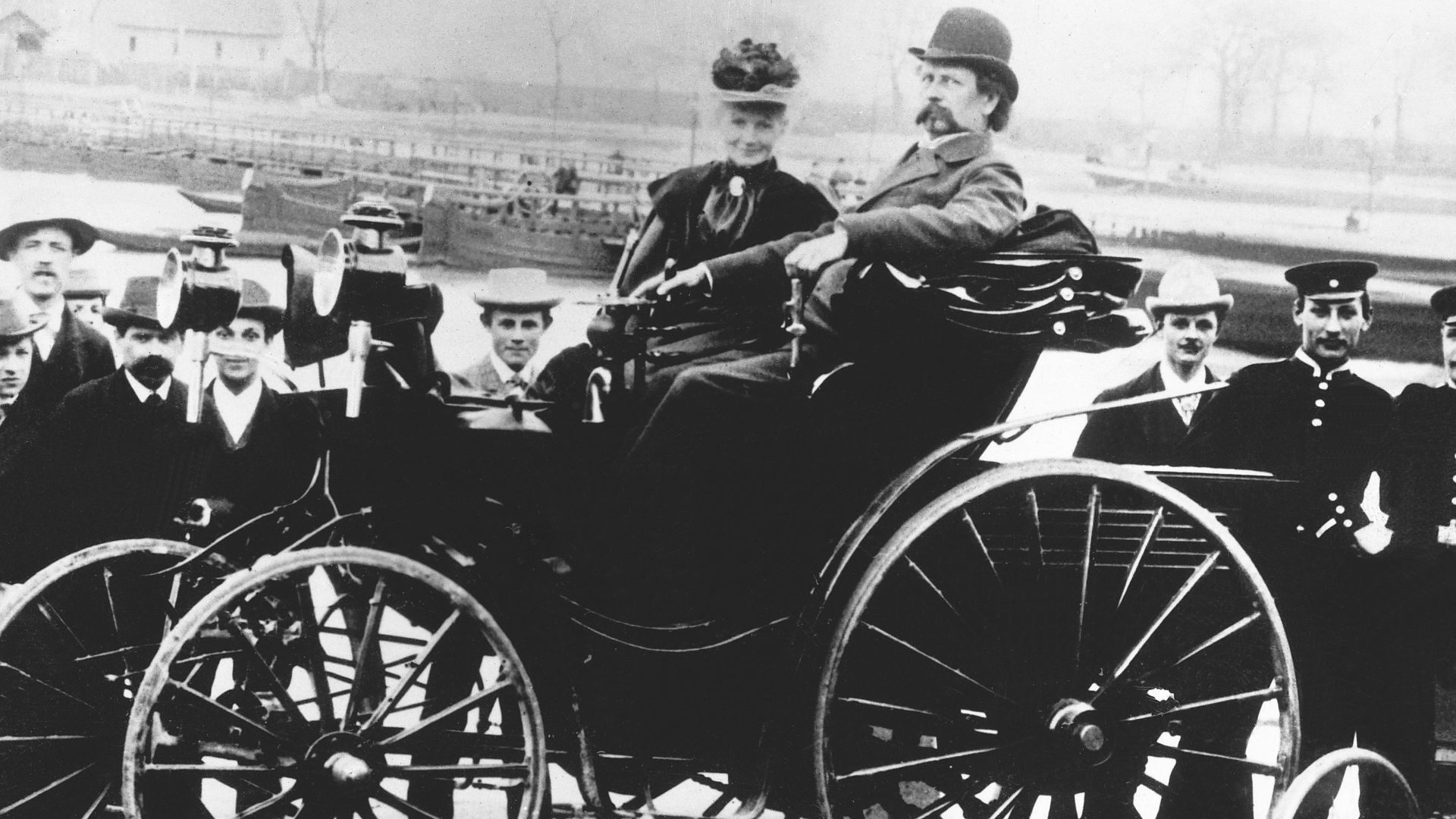 File:Karl Benz Automobile.jpg