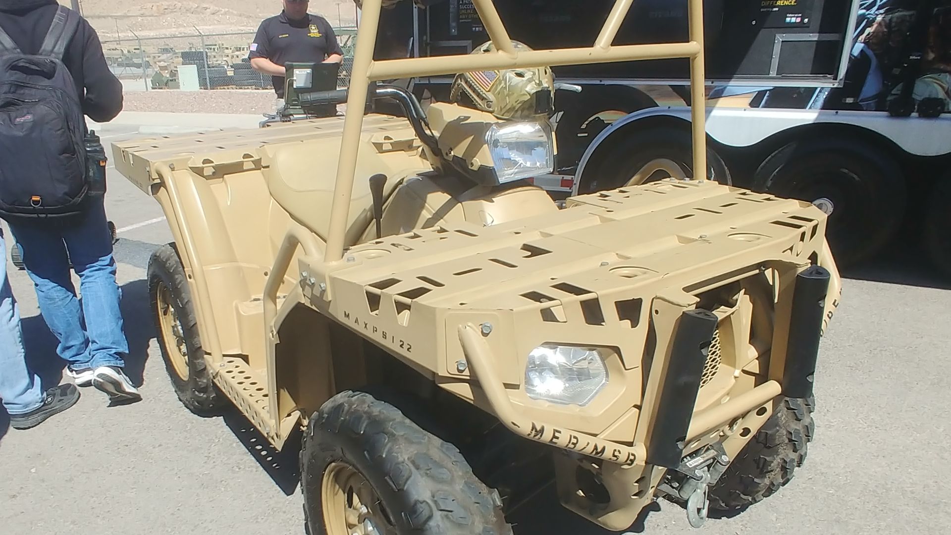 File:US Army Polaris Sportsman 650 on Display - 2022 STEM Event.jpg