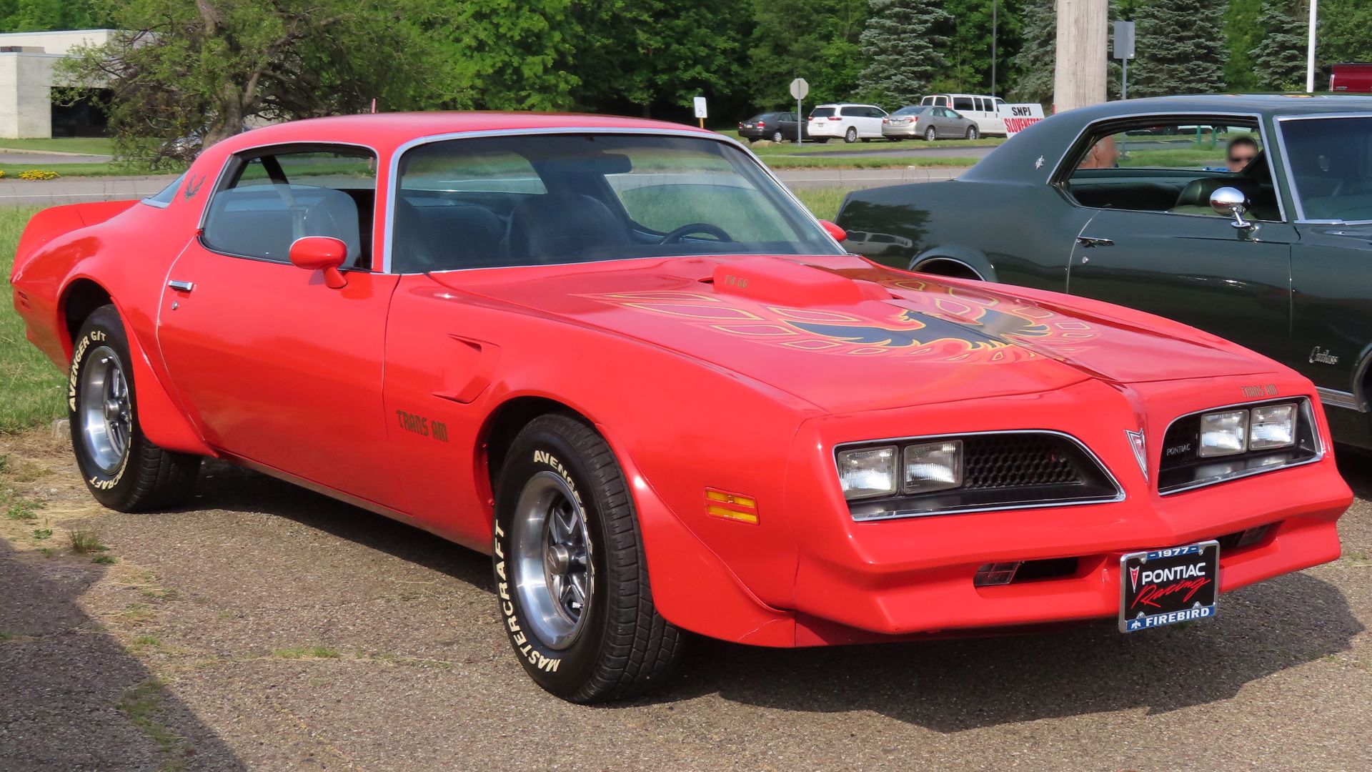 File:1977 Pontiac Firebird Trans Am, front right, 06-21-2023.jpg