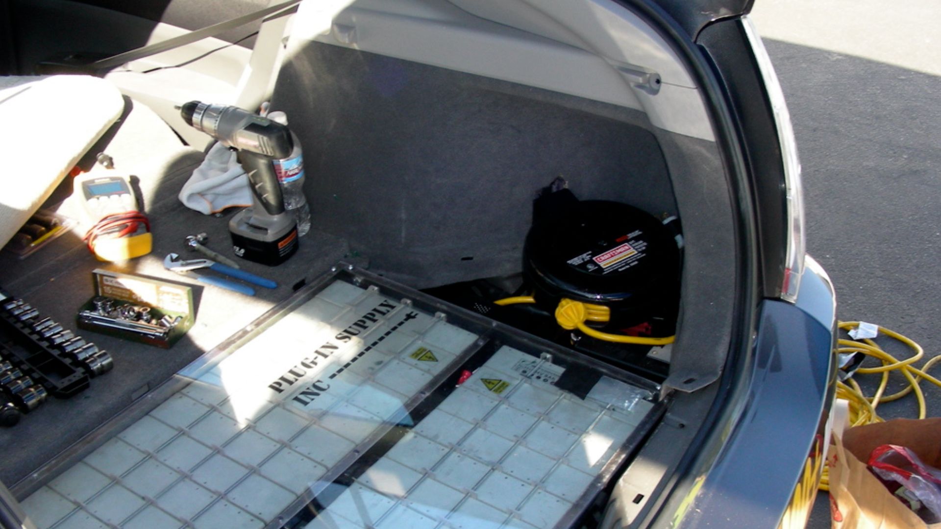 File:Toyota Prius plug-in conversion battery pack.jpg