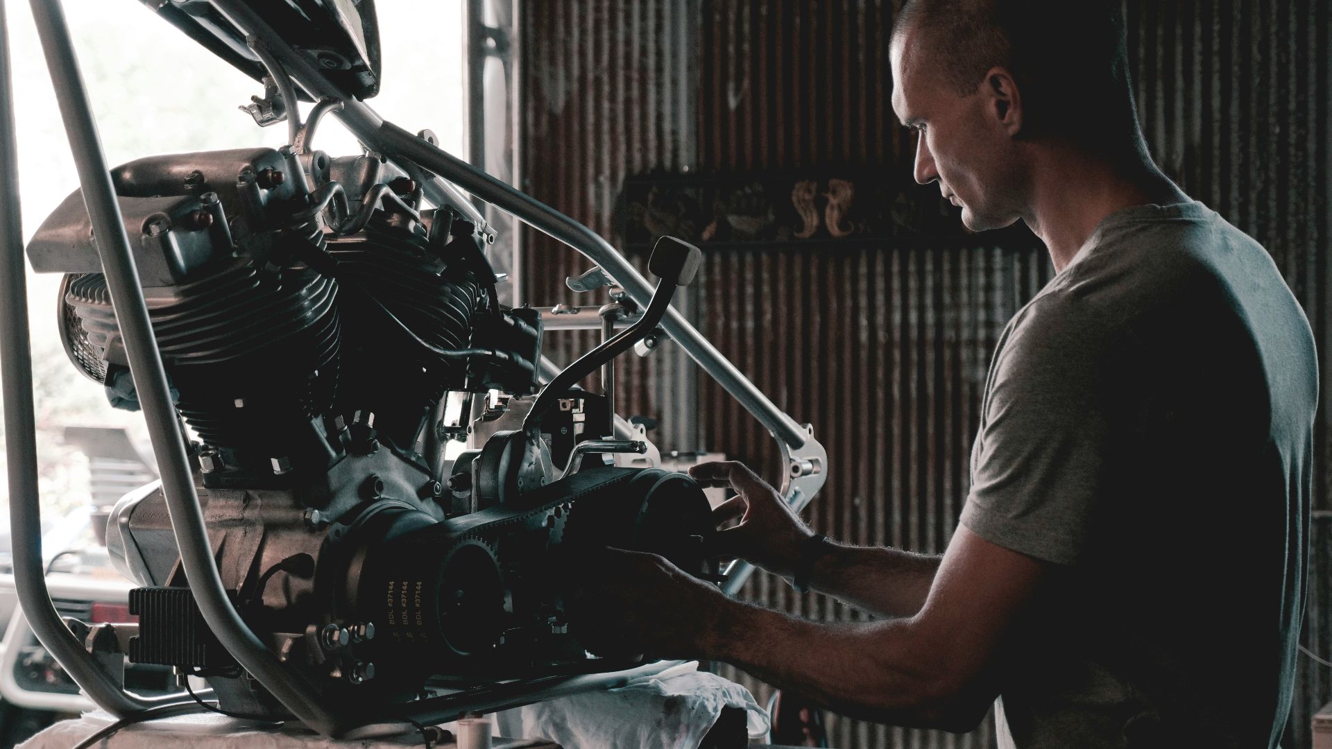 man holding engines