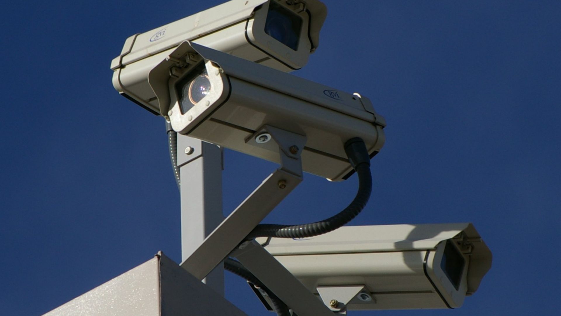 File:Three Surveillance cameras.jpg