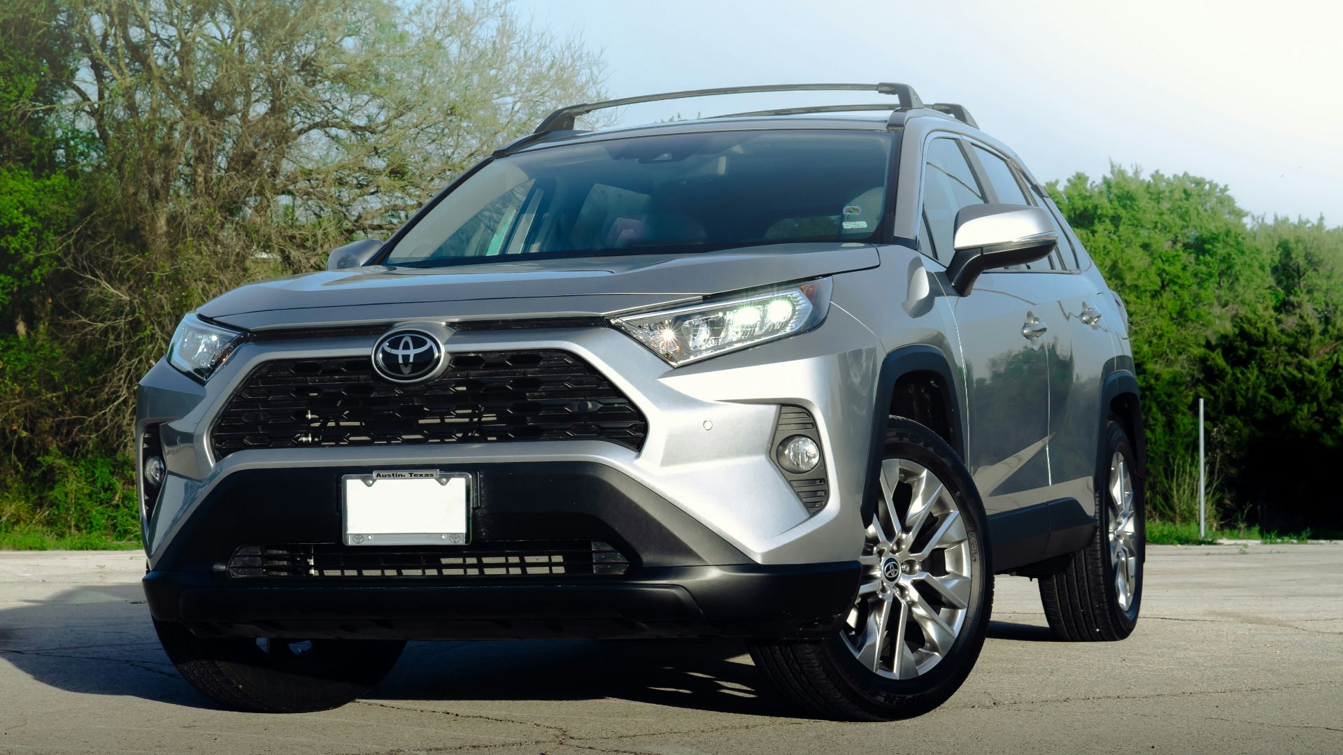 black and silver nissan suv