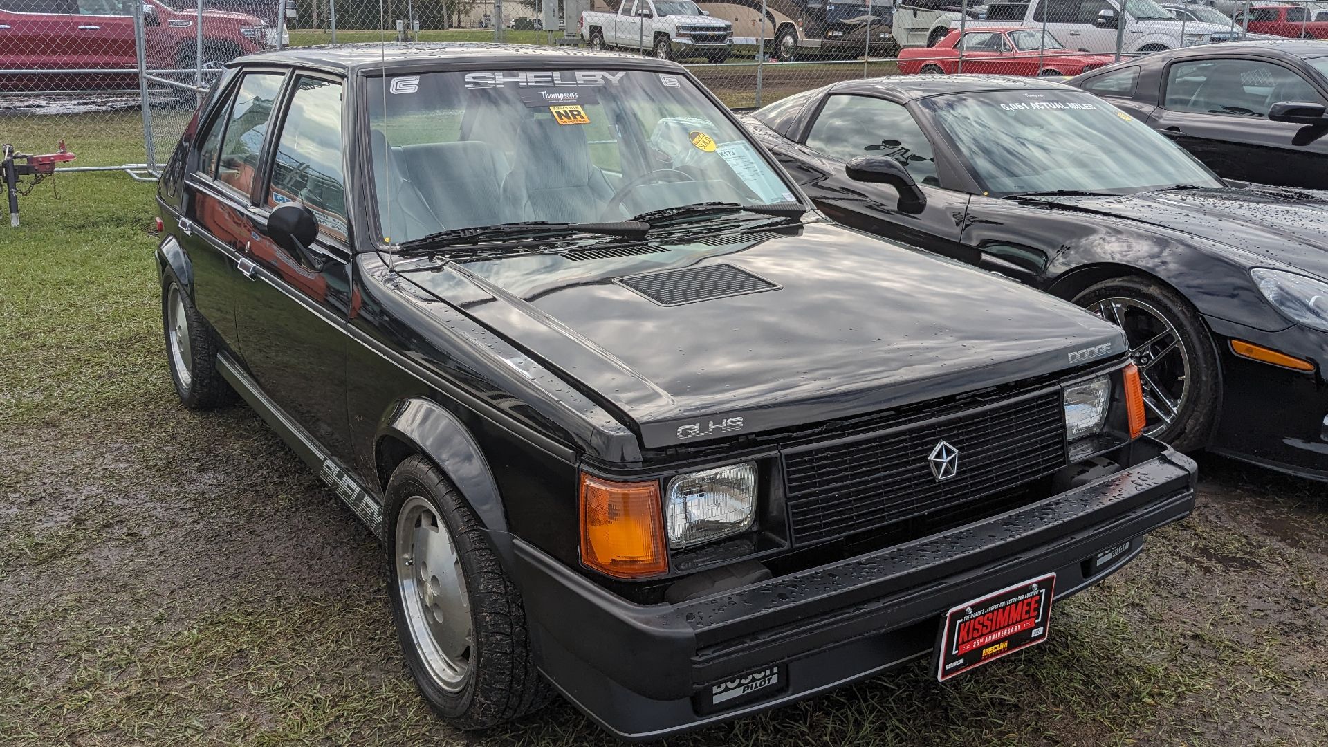 File:1986 Dodge Shelby Omni GLHS, Mecum Auctions Kissimmee 2024.jpg