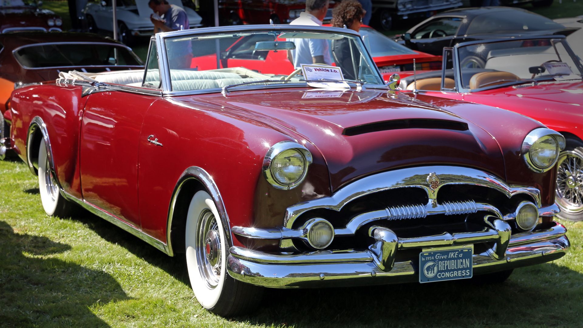 File:1953 Packard Caribbean convertible, Water Mill.jpg