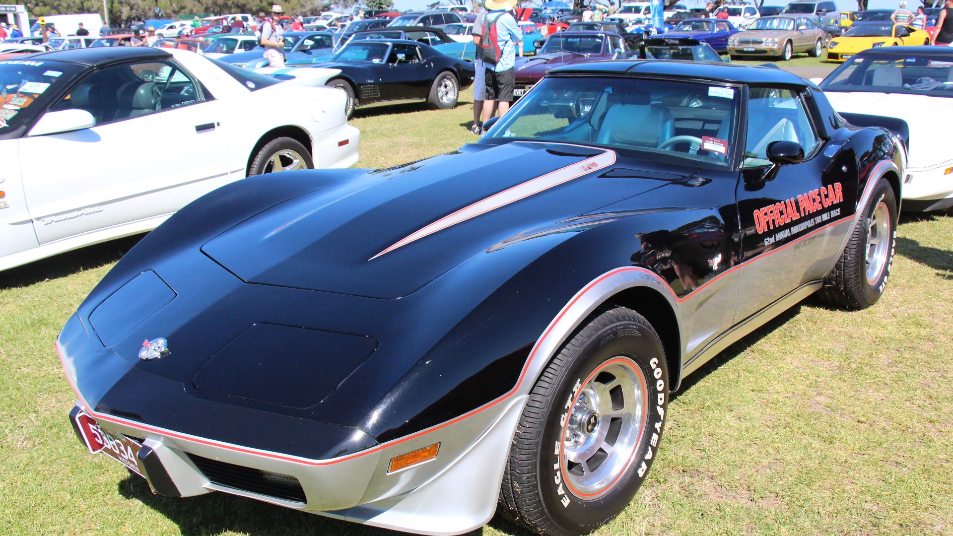 File:1978 Chevrolet C3 Corvette Indianapolis 500 Pace Car Replica (32729569523).jpg