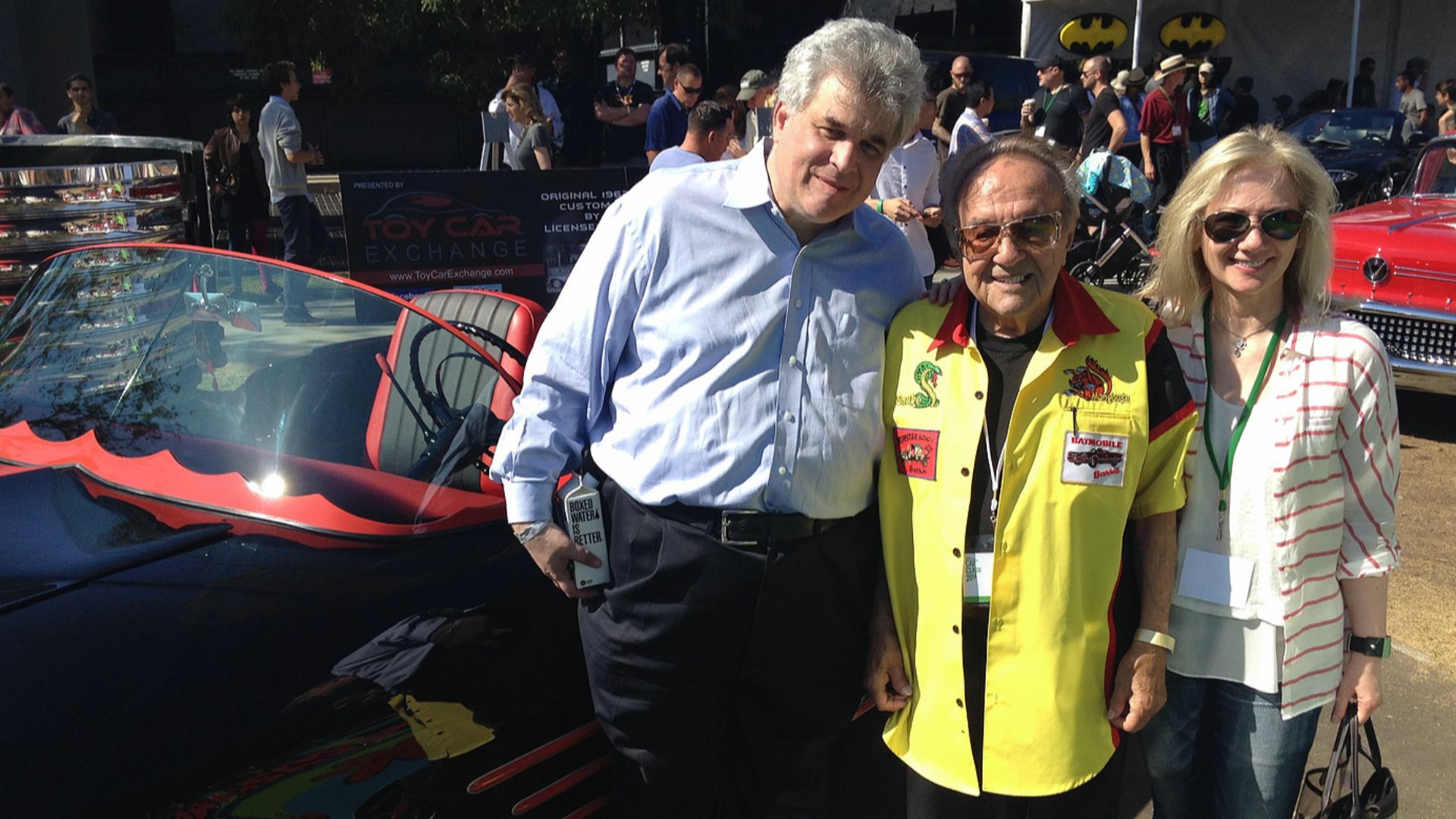 File:1963 Batmobile with creator of the 1966 Batmobile George Barris.jpg