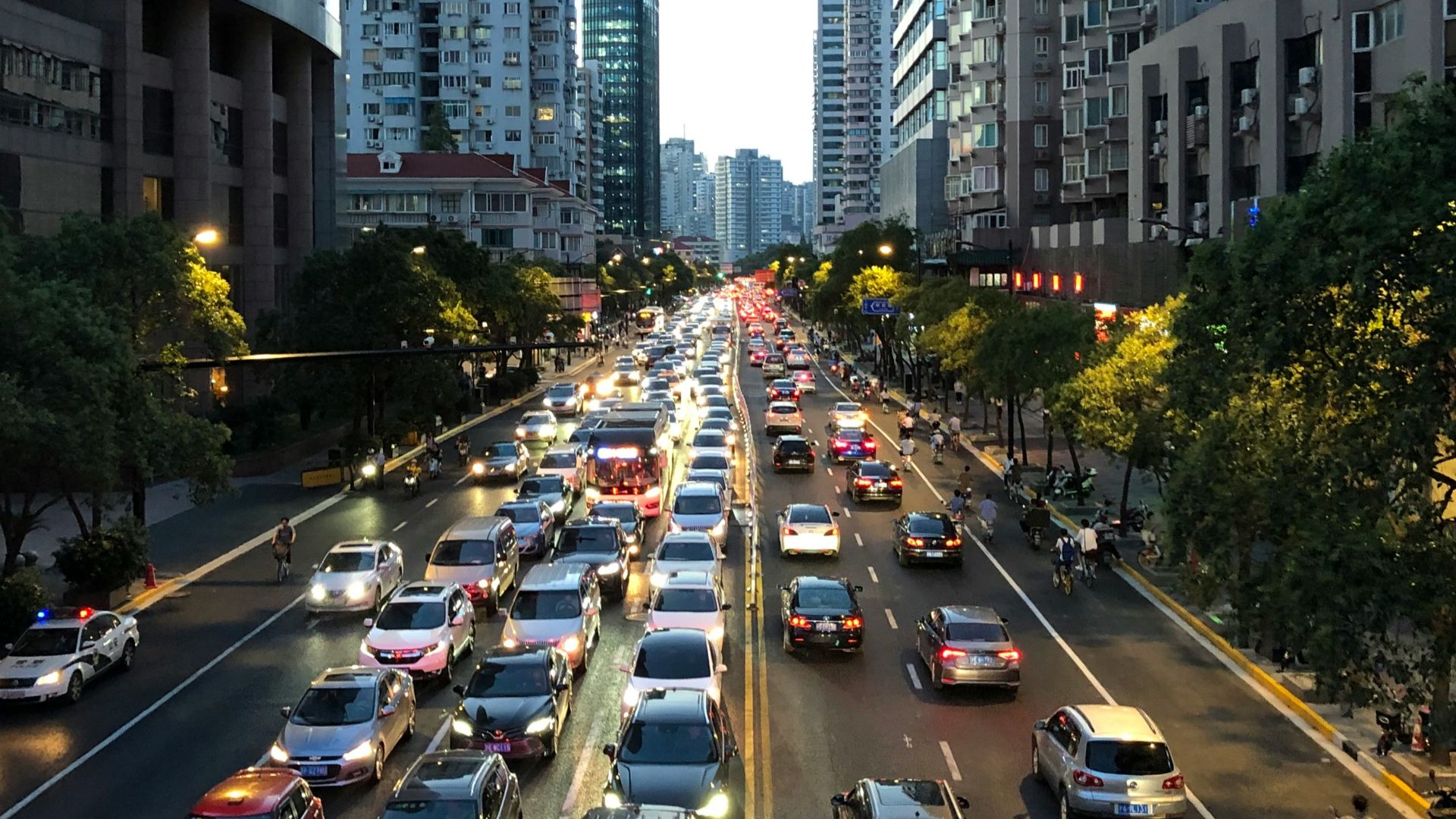 cars on road during daytime