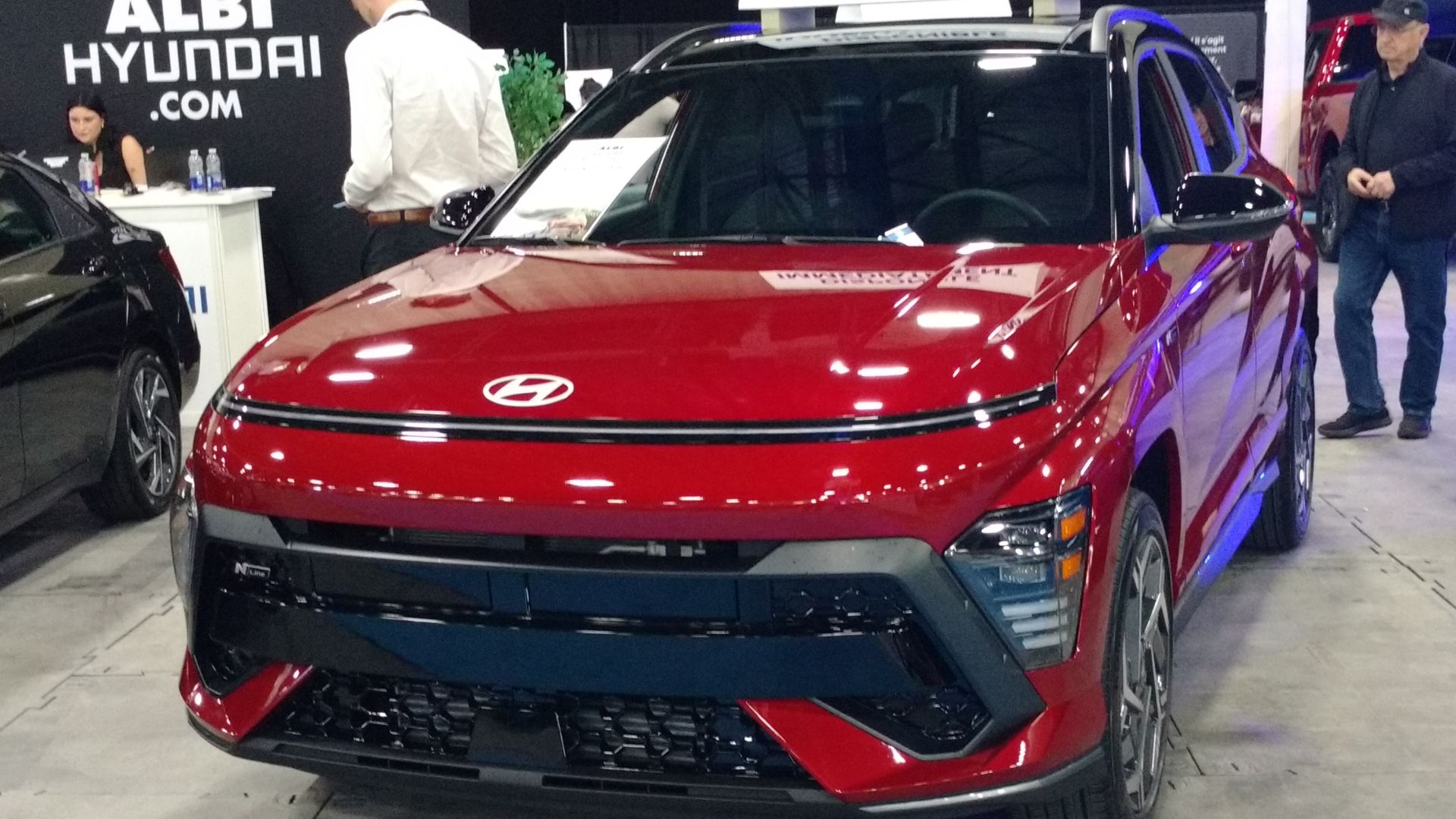 File:2026 Hyundai Kona au salon auto Lanaudière 2025.jpg