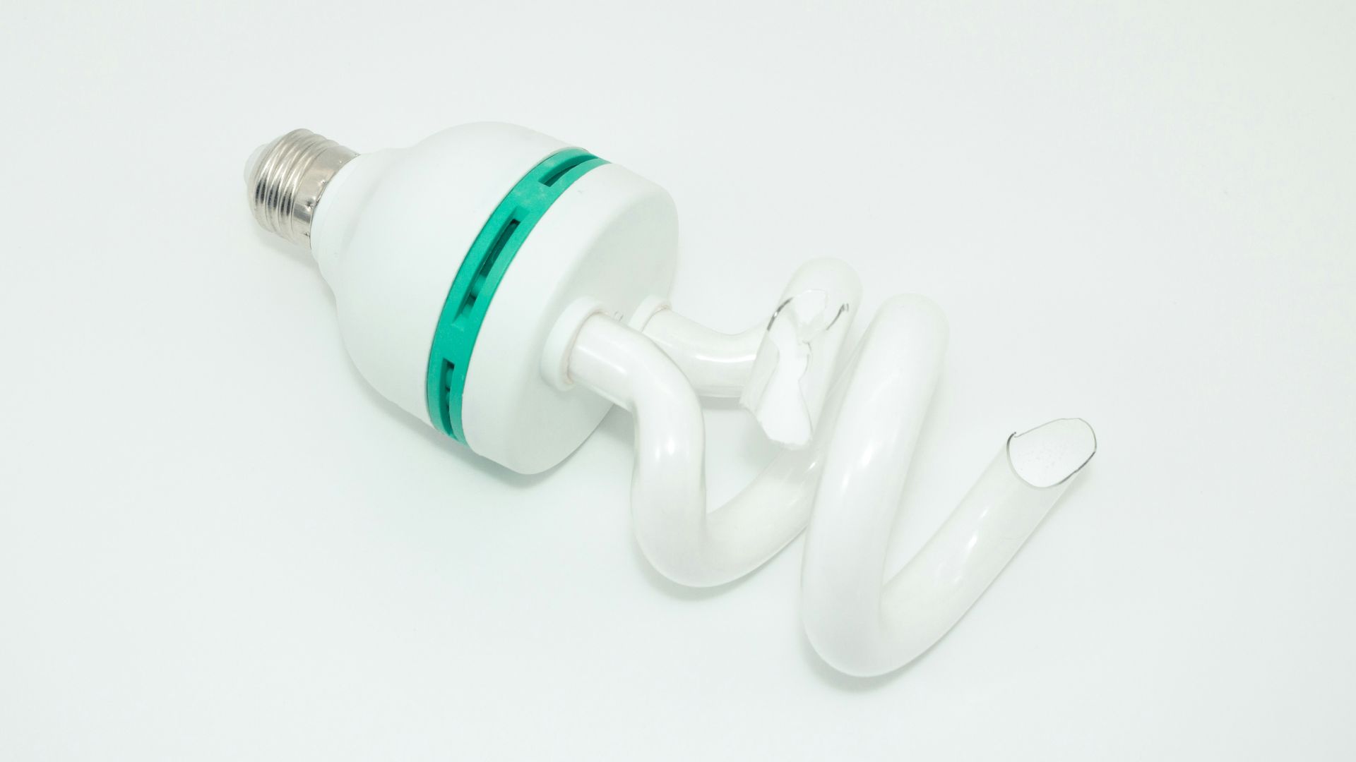 white and green plastic bottle