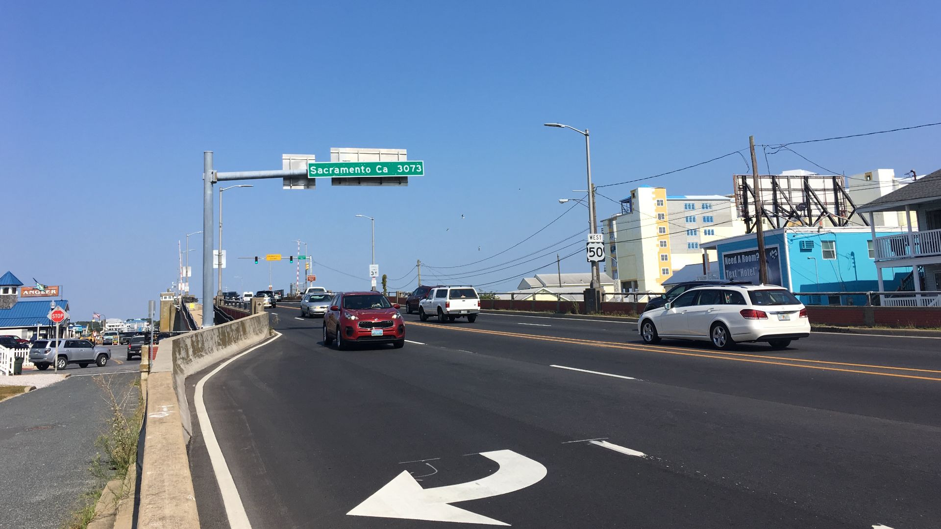 File:US 50 WB past MD 528.jpeg